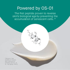 OneSkin BODY OS-01 application routine shows smooth, absorbent texture.