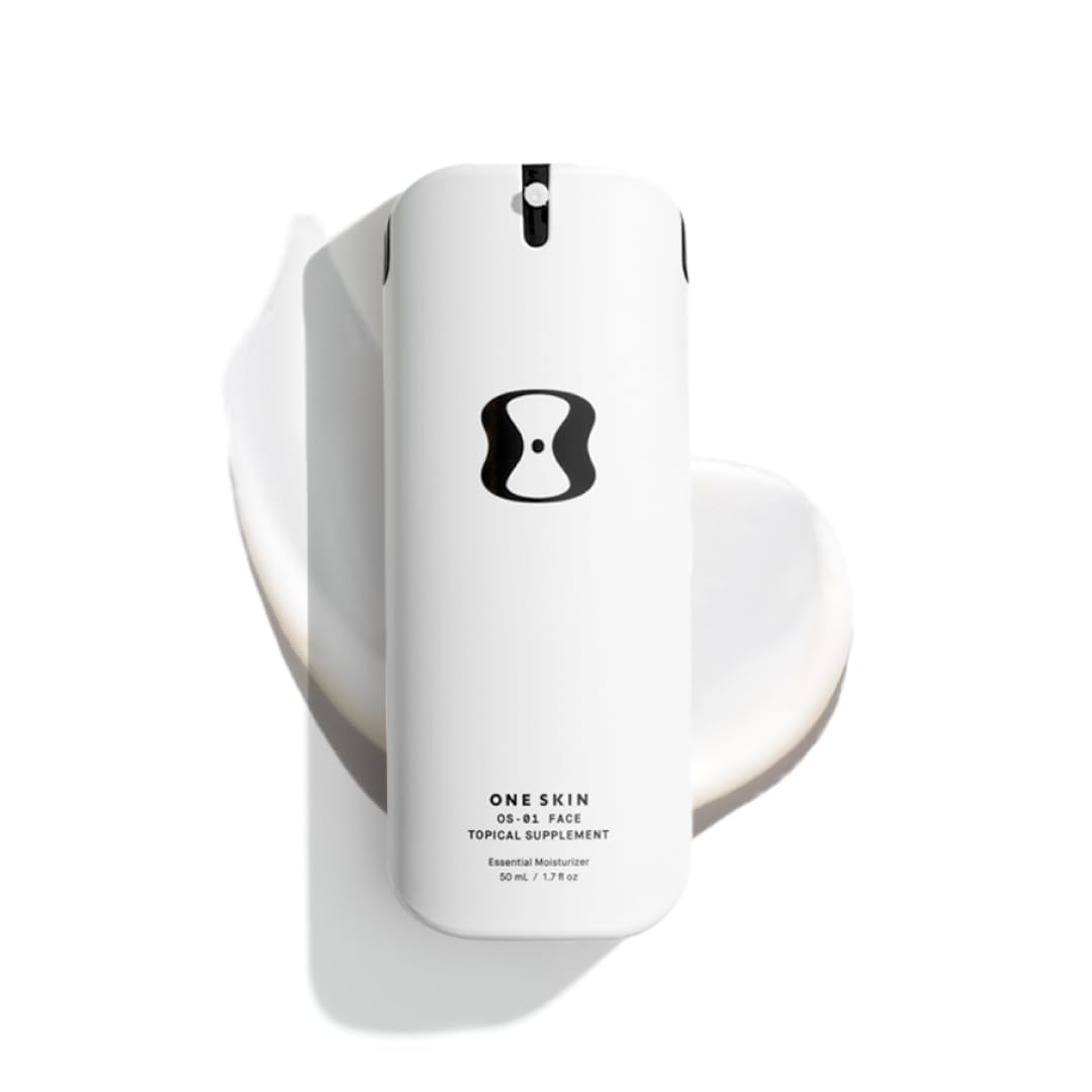 OneSkin Face OS-01 bottle front — fragrance-free formula for sensitive skin.