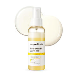 ONGREDIENTS Skin Barrier Glow Mist bottle ready for daily refreshing hydration and barrier support.