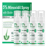 ONIADBA 5% Minoxidil spray bottle—potential scalp regrowth support.