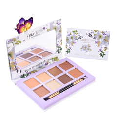 ONLYBETTER matte eyeshadow palette front case for portable everyday makeup