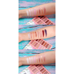 ONLYBETTER palette swatches show 16 shades for versatile looks.