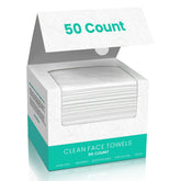 ONLYCARE disposable face towel packaging shown, convenient single-use hygiene for on-the-go.