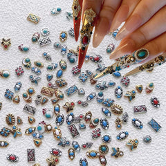 ONPRESS colorful heart nail charms add vibrant sparkle to home manicures