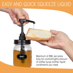 onsogi food grade syrup dispensers safe for coffee syrups and sauces