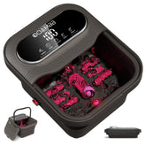 OOAMBB collapsible foot spa with XL touch screen for easy heat and timer control.