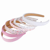 Ooosonlu fashion headbands set pearls non-slip grip for secure daily wear.