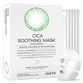 OOTD Cica Calming Mask packaging highlighting sustainable beauty and Eve Vegan certification.
