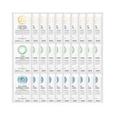 The #OOTD hydrating soothing sheet masks gift set pack showcases vegan skincare for sensitive skin hydration.