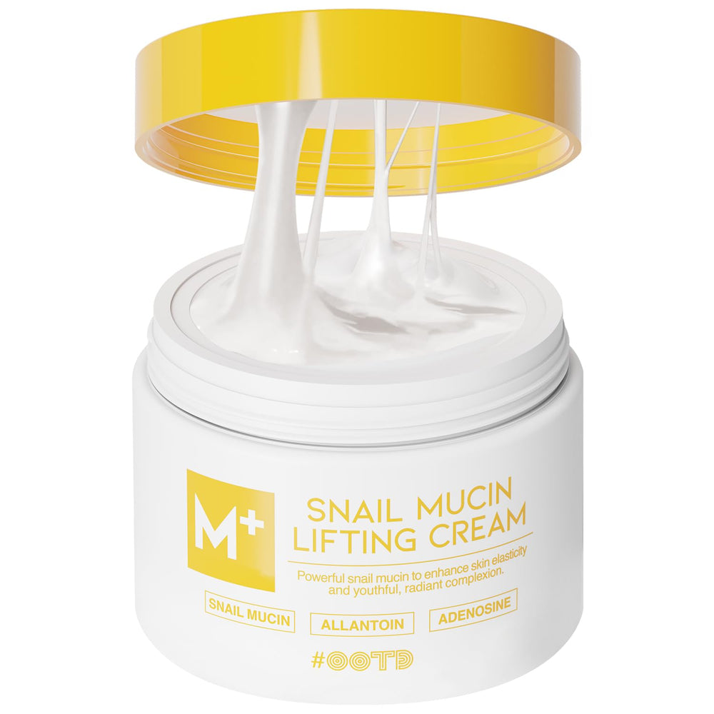 #OOTD snail mucin moisturizer jar closeup with silky, hydrating texture