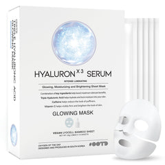 OOTD Triple Hyaluron Mask packaging highlights premium hydration.