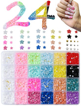 OPMADM flower nail charms collection for vibrant DIY nail art creativity