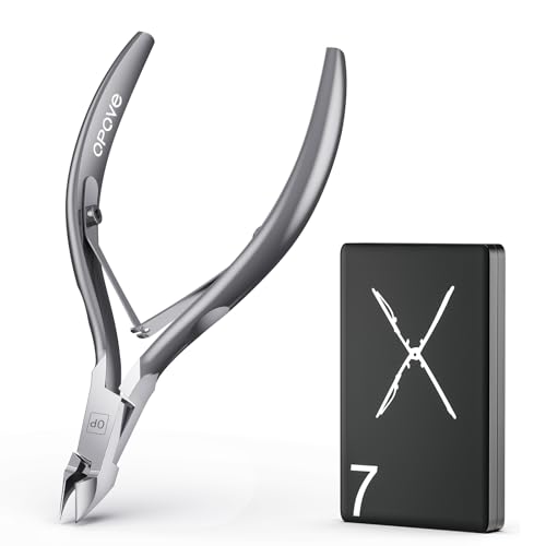 Opove X7 cuticle-trimmer 3/4 jaw sharp blades for precise snipping.