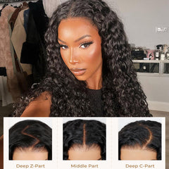 OQ HAIR 24-inch water-wave length for dramatic, voluminous style.