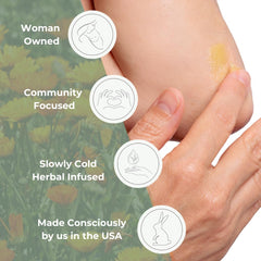 Ora's Amazing Herbal unscented baby powder for gentle daily care