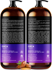 Orca Beauty Biotin Conditioner bottle for nourished, fuller-looking hair