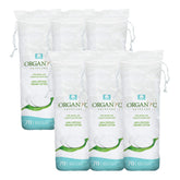 Organyc cotton rounds pack shot, 420-count box for sensitive skin.