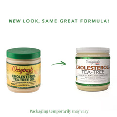 Originals by Africa's Best Colesterol con Aceite de Árbol de Té, fórmula dos-en-uno para cabello suave.