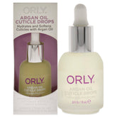 Orly Argan Oil Cuticle Drops bottle showing nourished cuticles and skin hydration