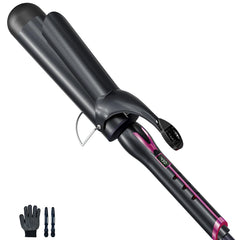 ORYNNE curling iron 2inch barrel creates loose curls for long hair