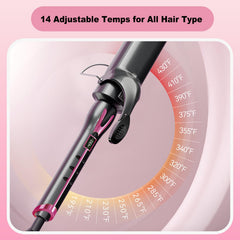 ORYNNE curling iron 60 minute auto-off for safety
