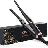 ORYNNE small flat iron used on pixie cut for precise edge styling