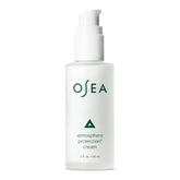 OSEA Atmosphere Protection Cream jar closeup shows lightweight hydration for daily protection.