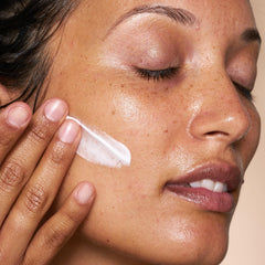 OSEA Atmosphere Protection Cream skin portrait emphasizing healthy radiance and barrier support.