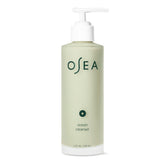 OSEA Ocean Cleanser bottle closeup for refreshing cleanse and radiant skin