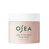 OSEA Salts of the Earth bottle pour for spa-like exfoliation