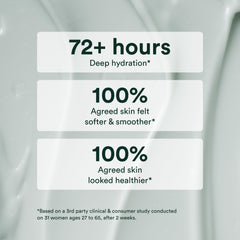 OSEA Seabiotic Water Cream seaweed ingredient imagery suggests microbiome-friendly hydration benefits.