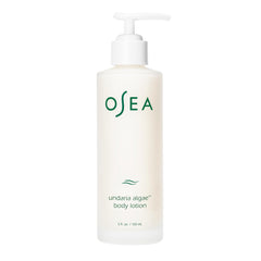 OSEA Undaria Algae Body Lotion bottle shows ultra-hydration in a lightweight texture.