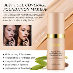 O.SECERT Foundation 4in1 swatches show accurate color match and gentle hydration