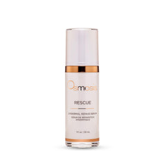 Osmosis Rescue serum bottle top view for calming irritated skin