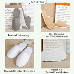 OSTADARRA hotel use setting slippers placed for guest comfort