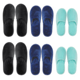 OSTADARRA spa slippers with soft velvet interior for all-day comfort