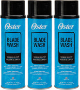 Oster Blade Wash Liquid Dip 3-pack front view for easy blade cleaning.