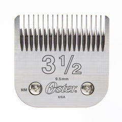 Oster detachable blade size 3.5 for Classic 76 enables precise clip-length control.