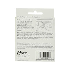 Oster Professional Detachable Blade Size 2 with hardened steel showcases long-lasting sharpness.