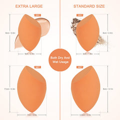 OtNiap XL sponge flat side for even product application.