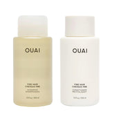 OUAI Fine Shampoo bottle front, sulfate-free formula for lightweight volume