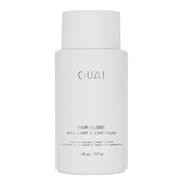 OUAI Hair Gloss in-shower shine adds radiance during the shower rinse.