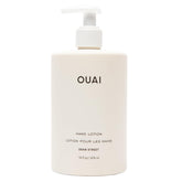 OUAI Hand Lotion bottle with pump for easy, lightweight moisturizing.