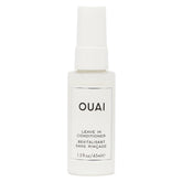 OUAI leave-in conditioner bottle-dispense for easy detangling and smooth styling.
