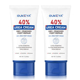 OUKEYA 40% urea cream tube 3oz for quick moisturization.
