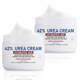 OUKEYA Urea Cream bottle with 42% urea for intense foot hydration