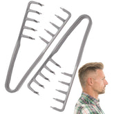 OULIGET pompadour comb close-up texture teeth for quick added texture