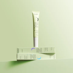 OURAGLOW Caffeine Eye Cream packaging shot emphasizes fragrance-free formula and lightweight finish.