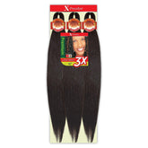 Outre Braids X-Pression Kanekalon 3X close-up shows natural-looking shine