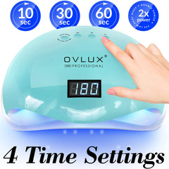 OVLUX 180W nail lamp auto sensor for hands-free curing